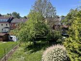 Aussicht vom Balkon - Reiheneckhaus mit großem Gartenparadies in ruhiger Lage