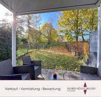 Gepflegte Terrassen-Wohnung mit 3-Zimmern und 85 m², kleinem Garten und Außenstellplatz. - Baden-Baden Oos