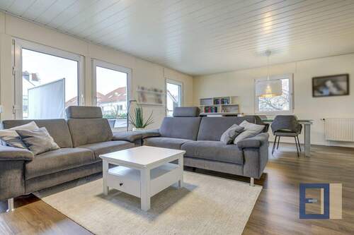 Wohn- und Esszimmer - Einfamilienhaus mit 89,20 m² in Trebur zum Kaufen