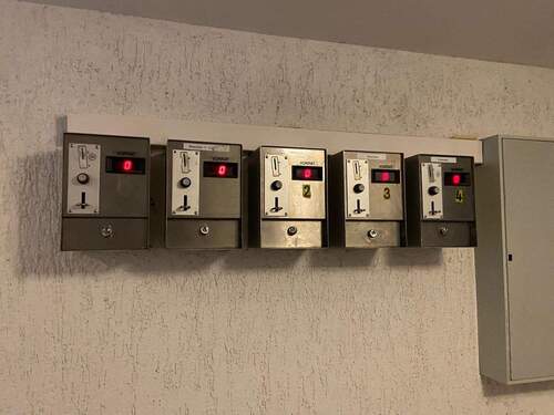 Zahlautomaten Washmaschine - 