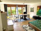 Großes Arbeits-Schlafzimmer - 