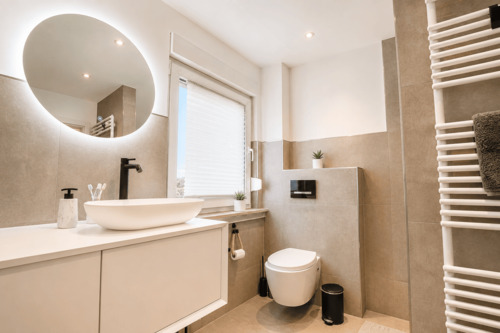 Modernes Tageslichtbad - 