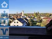 Dachterrasse mit Fernblick - Gepflegtes Appartement mit Südwest-Dachterrasse und Bergblick