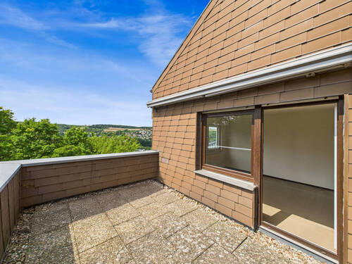 Blick von der Dachterrasse - 2 Zimmer Etagenwohnung zum Kaufen in Veitshöchheim