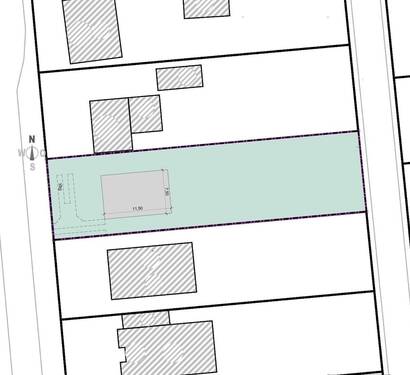 Lageplan - Einfamilienhaus mit 135,00 m² in Hamburg zum Kaufen