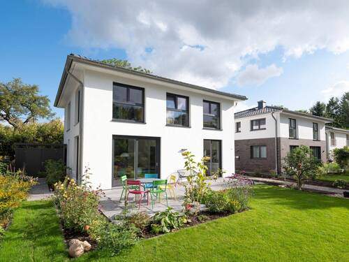 Ansicht Beispiel - Niendorf . Bestlage . Exklusive KfW55 Doppelhaushälfte mit Wärmepumpe (A+)