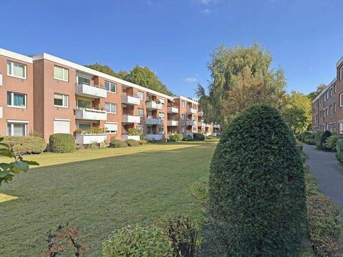 Gartenseite Loggien - Etagenwohnung mit 81,30 m&sup2; in Hamburg zum Kaufen