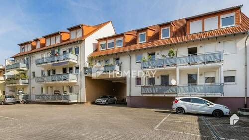 Außenansicht 3 - 2 Zimmer Etagenwohnung zum Kaufen in Mühlhausen