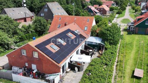 Ansicht von oben - Hotel, Pension, Gasthof in Spiekeroog