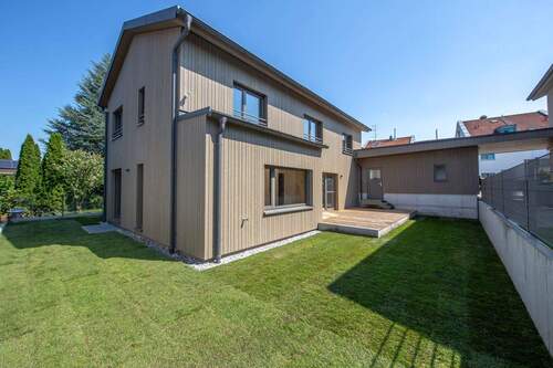 Haus Süd- Westseite - Einfamilienhaus mit 190,00 m&sup2; in Inning am Ammersee zum Kaufen