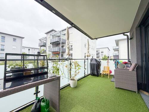 Balkon - 4 Zimmer Etagenwohnung in Mühldorf a.Inn