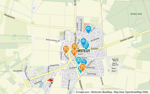 Geolyzer Kartenausschnitt - 