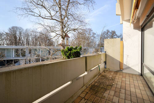 Balkon nach Westen - 