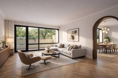 KI- Sanierte Darstellung - 5 Zimmer Etagenwohnung zum Kaufen in München