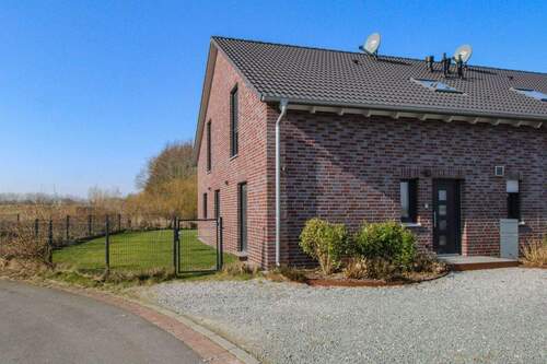 Hausansicht - Doppelhaushälfte mit 140,20 m&sup2; in Klanxbüll zum Kaufen