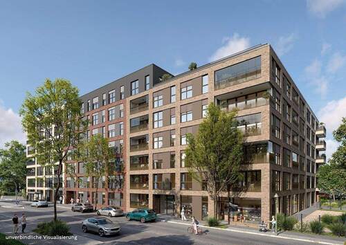 BUWOG SET 44 Außenvisualisierung (7) - Barrierefreie 4-Zimmer-Wohnung mit ca. 100 m² samt Badewanne, Dusche, Gäste-WC und Balkon