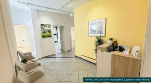 Empfangsbereich KI - Büro mit 110,00 m&sup2; in Werther (Westfalen) zum Kaufen