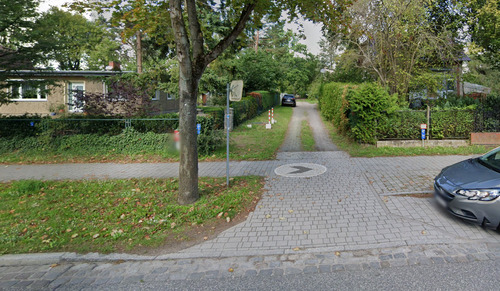Bild Straßenansicht.png - Baugrundstück für Einfamilienhaus in Petershagen