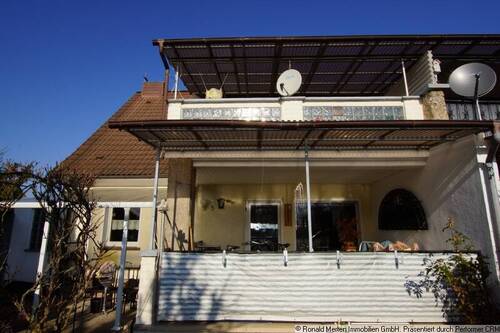 Gartenansicht - 5 Zimmer Doppelhaushälfte zum Kaufen in Erfurt