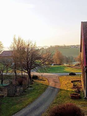 Aussicht vom Balkon - 