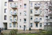 Rückansicht mit gedämmter Fassade - 