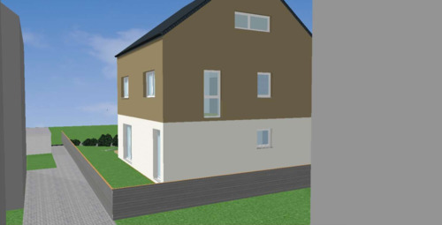 Ostseite.png - 6 Zimmer Einfamilienhaus zum Kaufen in Pfinztal