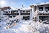Garten winterlich - Reihenmittelhaus mit durchdachtem Grundriss und viel Potenzial