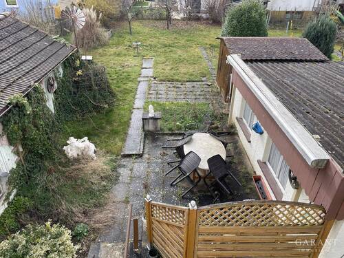 Blick vom Haus in den Garten - 