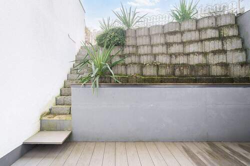 Abböschung zum Souterrain - 