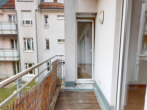 Balkon - 2 Zimmer Etagenwohnung in Leipzig