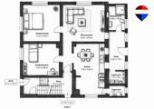 REMAX Immobilien Delux Mehrfamilienhaus Grundriss EG Roden Mark Borowicz - 