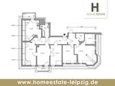 Grundriss - 6 Zimmer Etagenwohnung zum Kaufen in Leipzig