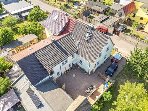 Blick von oben - Einfamilienhaus mit 162,00 m&sup2; in Delitzsch zum Kaufen