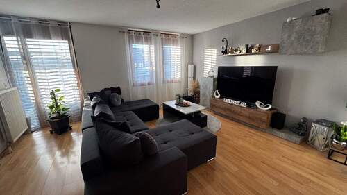 wohnbereich - Etagenwohnung mit 77,00 m&sup2; in Rheinfelden (Baden) zum Kaufen