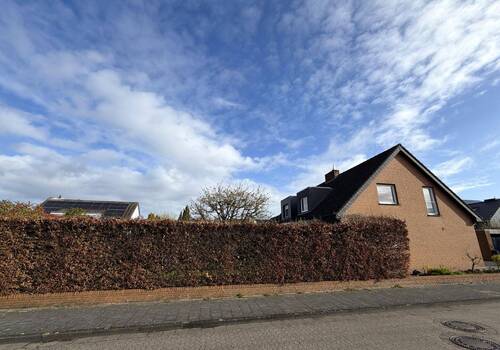 Grundstückseinfriedung - Doppelhaushälfte mit 103,30 m&sup2; in Emsdetten zum Kaufen