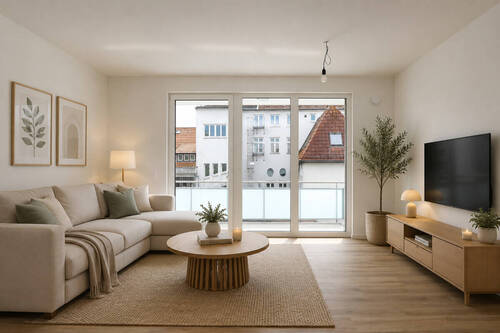 HOMESTAGING Wohnbereich (KI generiert) - 