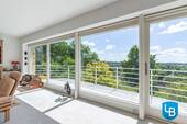 Fensterfront mit Blick auf den Schöhsee - 6 Zimmer Einfamilienhaus in Plön
