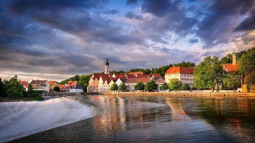 Landsberg am Abend - 