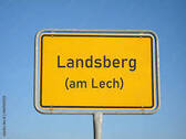 Landsberg Ortsschild - 