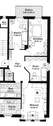 Grundriss - 3 Zimmer Etagenwohnung zur Miete in Zwickau
