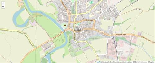 Lageplan - Gewerbeobjekt (Büro, Produktion, Verkauf) zur Miete in Bad Düben