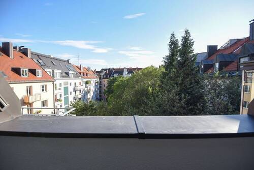 Blick von der Loggia - 