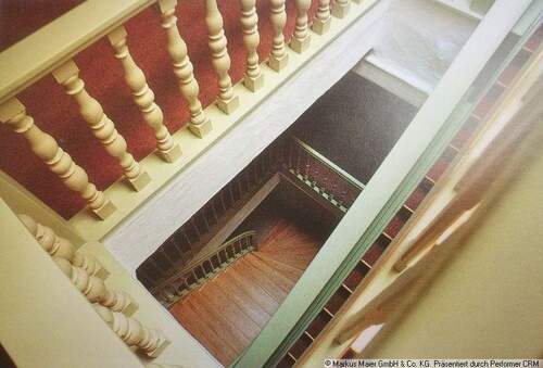 Treppenhaus - 1 Zimmer Büro zur Miete in Wasserburg