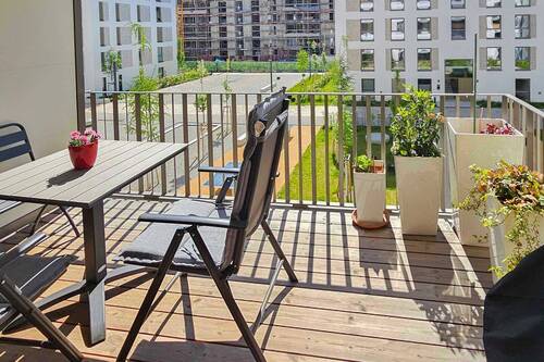 Balkon - 2 Zimmer Etagenwohnung in Berlin