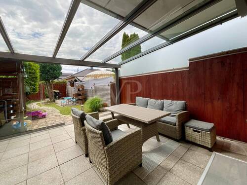 Terrasse mit Garten - 4 Zimmer Reihenmittelhaus in Laatzen