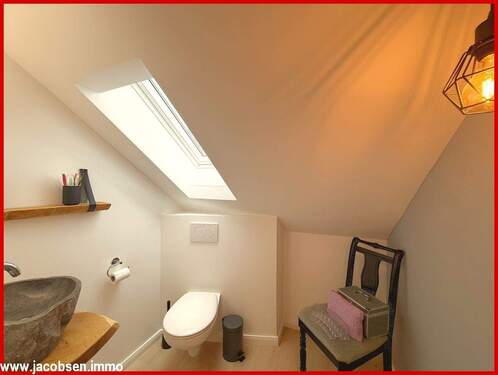 WC im Dachgeschoss - 
