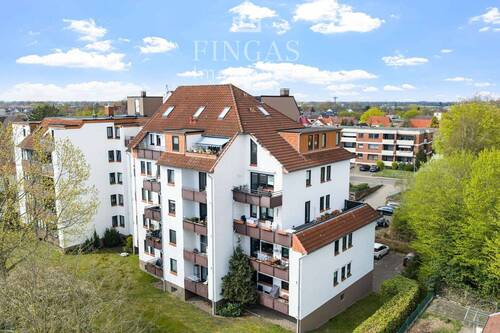 Außenansicht - ***Helle Zweizimmerwohnung mit Südbalkon und Fahrstuhl in Stuhr-Brinkum***
