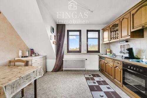 Essbereich und EBK - 2 Zimmer Etagenwohnung in Stuhr Brinkum