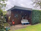 Sitzplatz am Carport - 