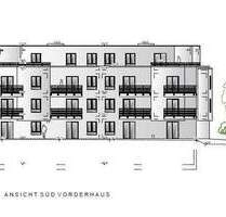 Grundstück mit Baugenehmigung für zwei förderfähige Mehrfamilienhäuser mit 21 Wohneinheiten und 14 TG-Stellplätzen in... - Düsseldorf Benrath